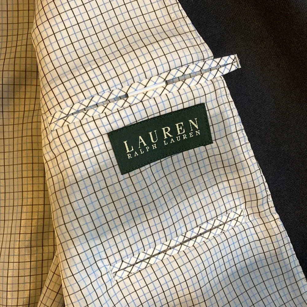 Ralph Lauren Green Label Sport Coat Navy Blue